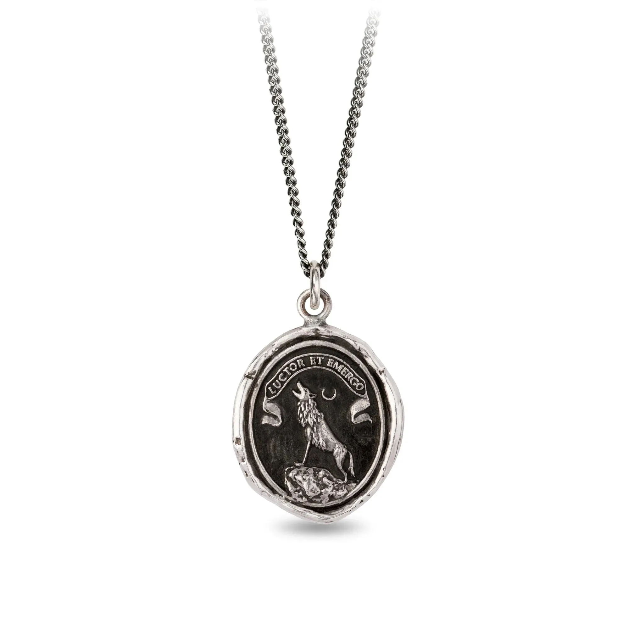 Struggle And Emerge - Silver Talisman Pyrrha