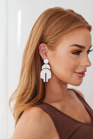 This Promise  Earrings in Cream (Online Exclusive)