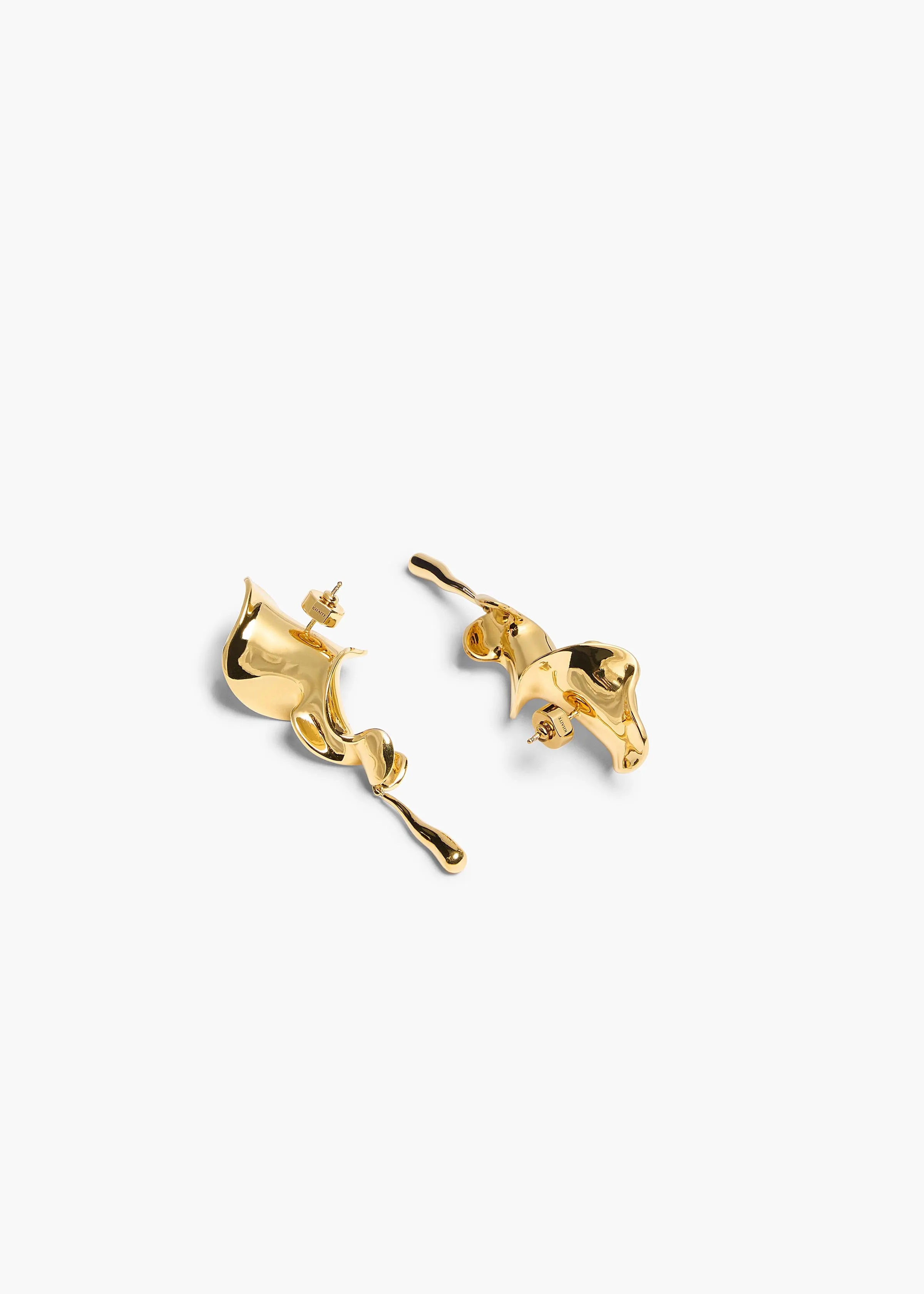 Tidal Earrings in Gold