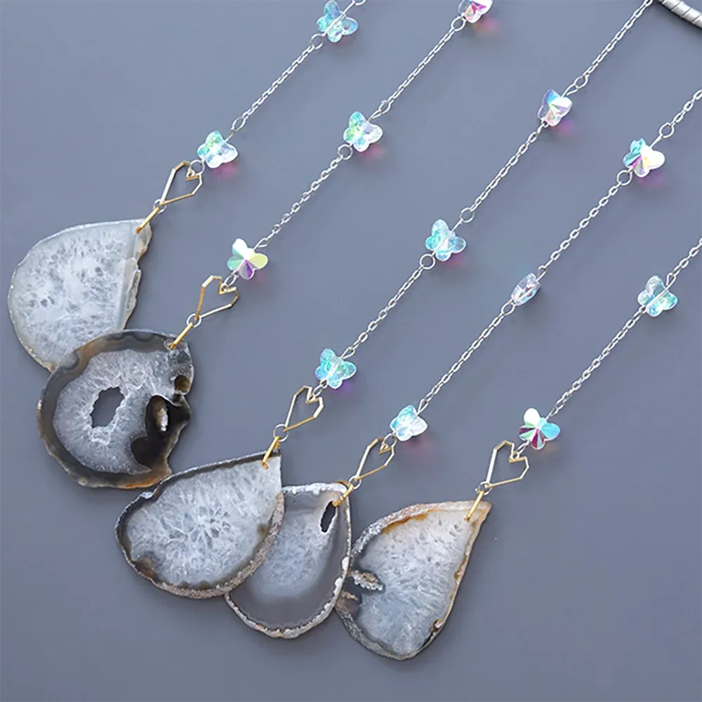 Tree Of Life Agate Moon Dream Catcher