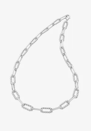 Varsity Silver Necklace