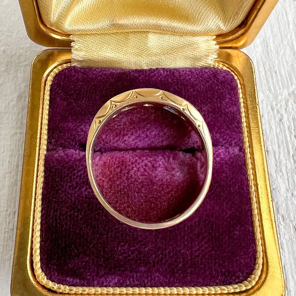 Victorian Diamond & Sapphire Ring