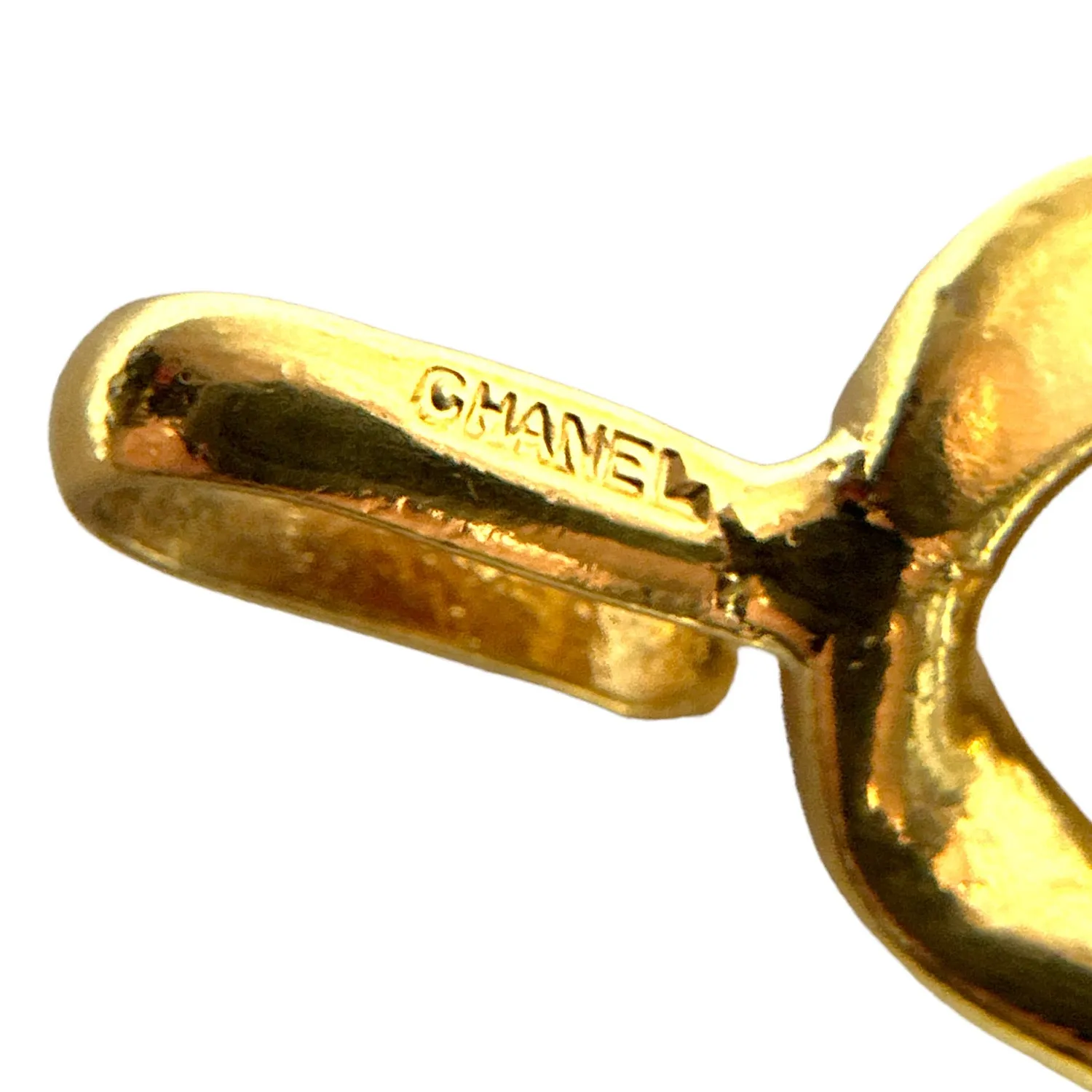 Vintage CHANEL Gold Plated Cambon 31 Rue Coin Chain Belt