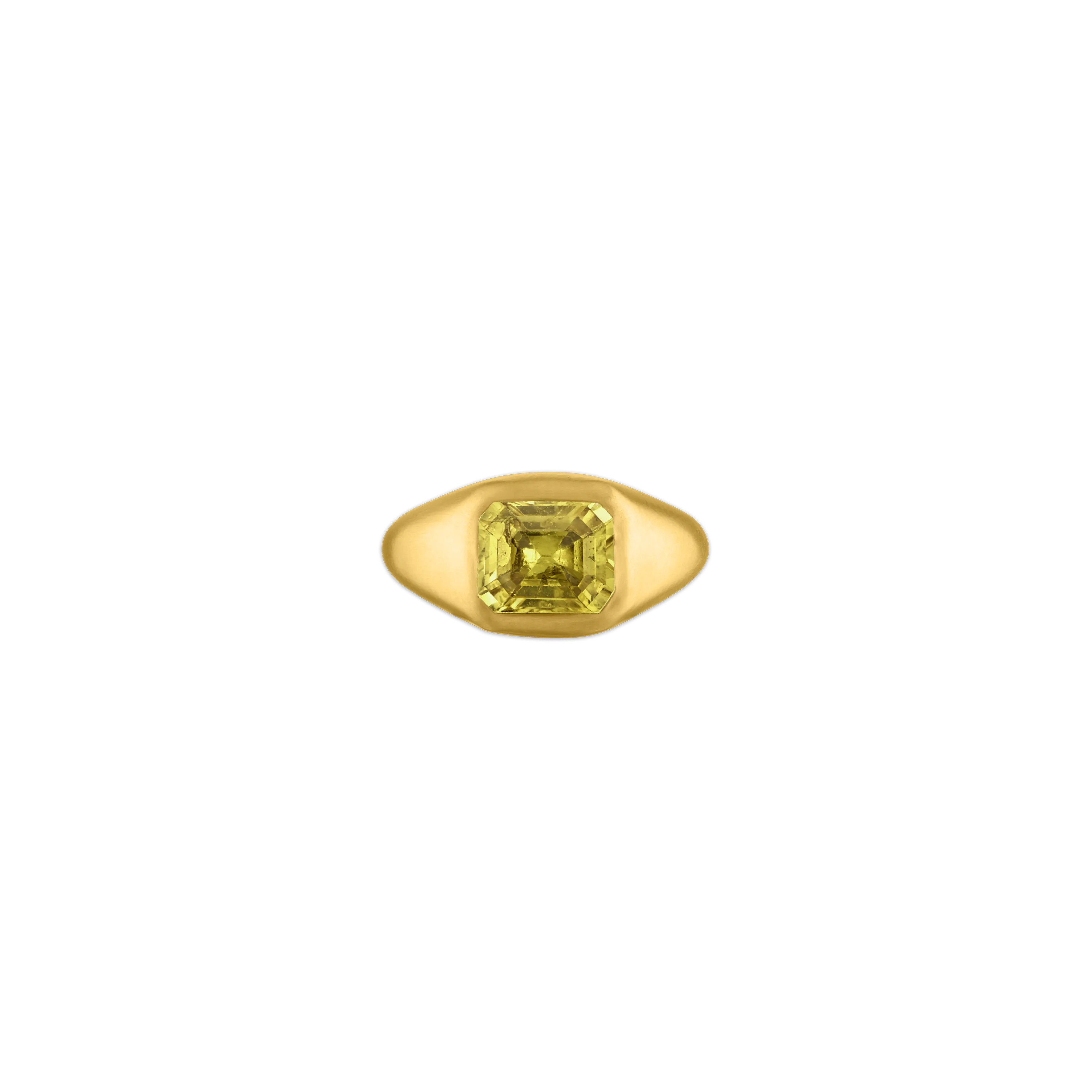Yellow Sapphire Gaea Roz Ring